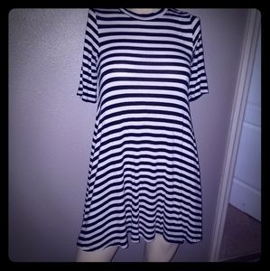 Cute and comfortable a-line tshirt dress